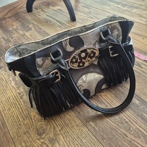 Debbie Brooks Fringe Designer Handbag Brand New